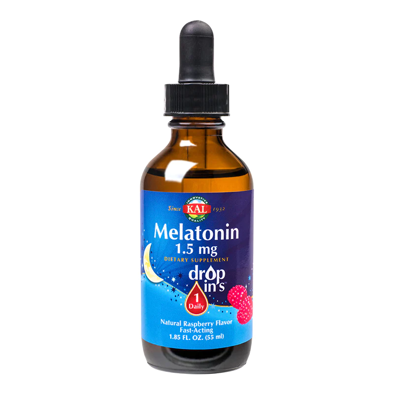Suplimente alimentare - Melatonin Dropins 1.5mg 55ml(insomnii , copii peste 5 ani)