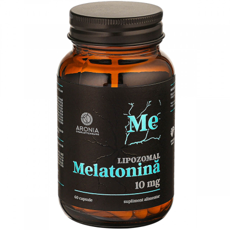 Suplimente alimentare - Melatonină Lipozomală — 60 capsule pentru somn profund și odihnitor, cu capacitate de absorbție de peste 99% în organism