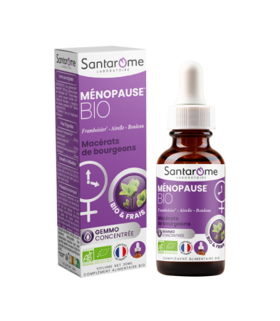 Afectiuni Frecvente - Menopauza Complex 3 muguri gemoterapici BIO x 30ml Santarome