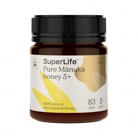 Produse Apicole - Miere de Manuka SuperLife  UMF 5+ | MGO 83+ - 250g
