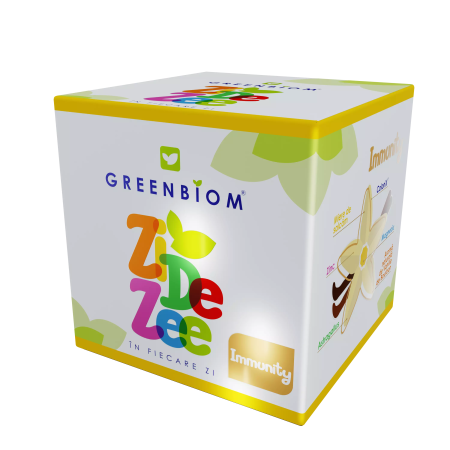Suplimente alimentare - Miere de salcâm, îmbogățită cu microdoze de ColonX și microelemente,
Greenbiom Zi De Zee Immunity- 250 g