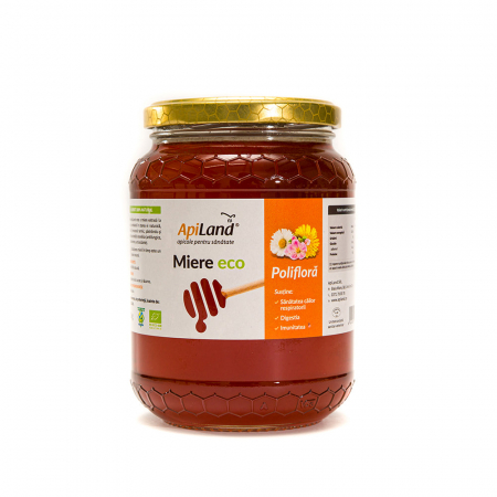 Suplimente alimentare - Miere Polifloră ECO - 1kg