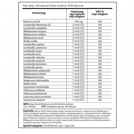 MikroBiom 24 – Supliment alimentar, capsule cu flora vie, Hymato, 30 buc [1]