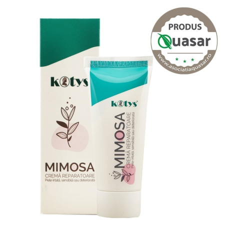 Creme de corp - Mimosa Kotys Cremă reparatoare cu extract de Mimosa pudica, 50 g – protecție și confort pentru pielea uscată și sensibilizată