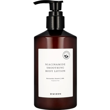 Cosmetice - MIZON Niacinamide Smoothing Body Lotion cu 10% niacinamidă, acid hialuronic și vitamina C, 300 ml
