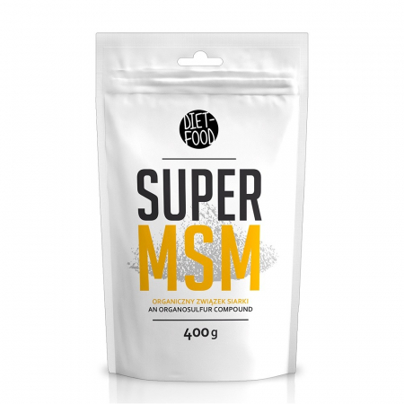 Suplimente alimentare - MSM ,   pulbere 400g Diet Food (80 doze)