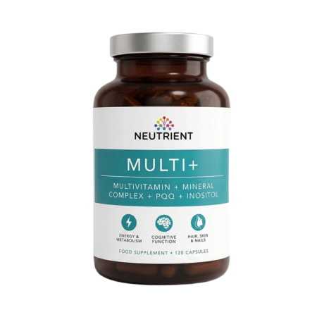 Afectiuni Frecvente - Multi+ Multivitamine, Minerale și PQQ, 120 capsule, Neutrient – Energie, Imunitate și Suport Nutrițional Complet
