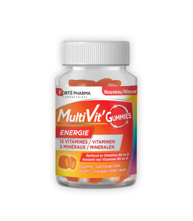 Energie & oboseală - Multivit Energie x 60 Jeleuri Forte Pharma