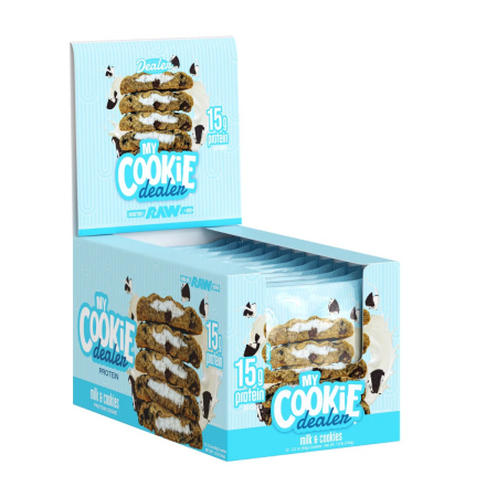 My Cookie Dealer Protein Cookie, Milk & Cookies, Biscuit Proteic Cu Aroma De Biscuiti Cu Lapte, 63 G [1]