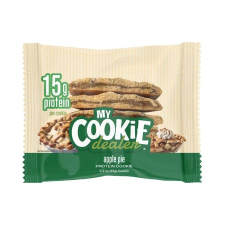 Afectiuni Frecvente - My Cookie Dealer Protein Cookie With Apple Pie Flavour, Biscuit Proteic Cu Aroma De Placinta Cu Mere, 63 G