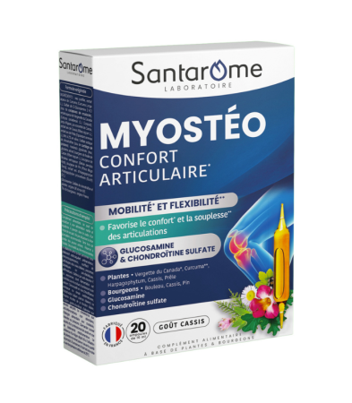 Articulații - Myostéo - Confort articulaire x 20 fiole Santarome