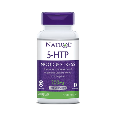 Afectiuni Frecvente - Natrol 5-htp 200 Mg Mood & Stress, 30 Tb