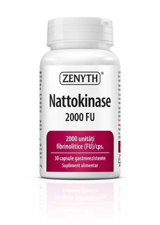 Sistem cardiovascular - NATTOKINASE(sustine sanatatea cardiovasculara si reduce riscul formarii trombilor)*30CPS