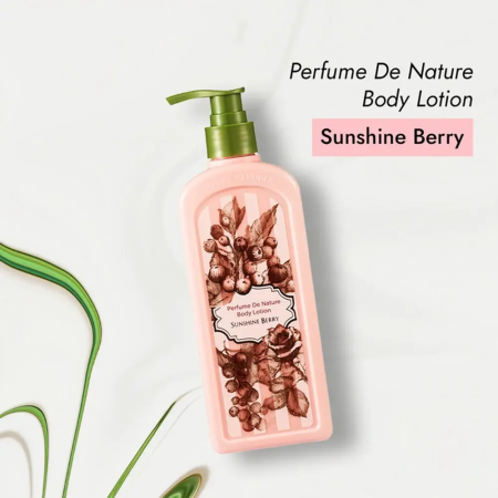 NATURE REPUBLIC Perfume De Nature Body Lotion Sunshine Berry, 345 ml – loțiune parfumată și hidratantă pentru corp [1]
