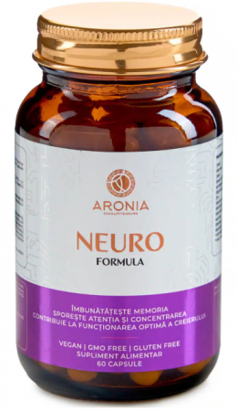 Capsule/comprimate/siropuri - Neuro Formula (Protejează creierul împotriva multor boli neurodegenerative.) * 60 CPS