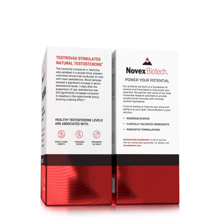 Novex Biotech Testrovax, Formula Pentru Sustinerea Productiei De Testosteron, 90 Cps [1]