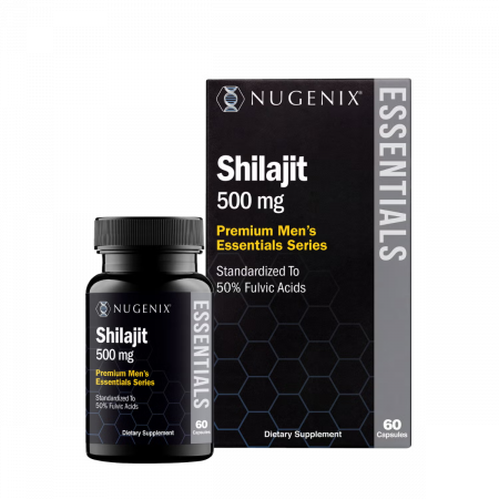 Viata sexuala - Nugenix Shilajit 500 Mg, Rasina Pura De Shilajit Din Himalaya, 60 Cps