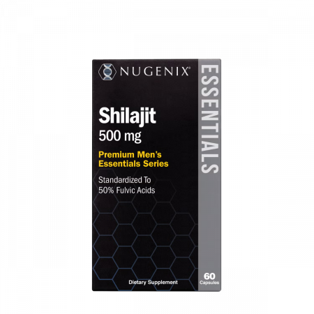 Nugenix Shilajit 500 Mg, Rasina Pura De Shilajit Din Himalaya, 60 Cps [1]