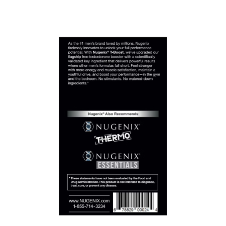 Nugenix T-boost, Formula Avansata Pentru Cresterea Nivelului De Testosterone, 90 Cps [4]