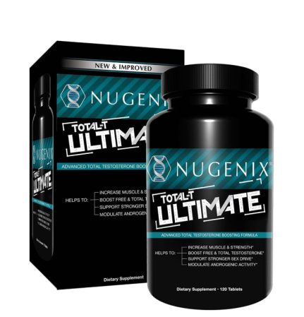 Suplimente alimentare -  Nugenix Total-t Ultimate, Formula Avansata Pentru Testosteron Si Vitalitate, 120 Tb