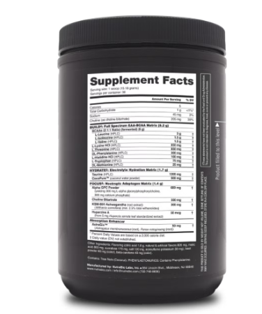 Nutrabio Alpha Eaa Cherry Lime Slush Flavor, Aminoacizi Cu Aroma De Cirese Si Lime, 455 G [1]
