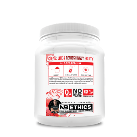 Nutrabio Clear Whey Protein Isolate Fruit Punch, Proteina Izolata Din Zer Cu Textura Transparenta Cu Aroma De Fructe, 511 G [1]