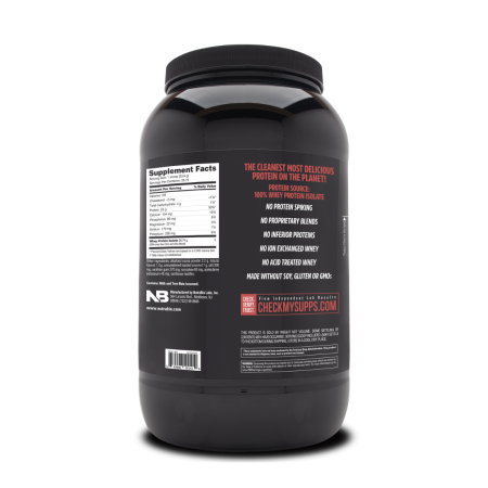 Nutrabio Whey Protein Isolate Chocolate Dipped Macaroon With Real Coconut Flakes, Izolat De Proteina Din Zer Cu Aroma De Macarons In Ciocolata Si Fulgi De Cocos, 907 G [1]