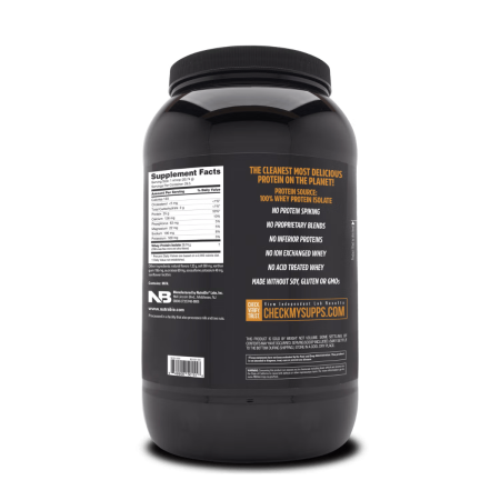 Nutrabio Whey Protein Isolate Vanilla Caramel, Izolat De Proteina Din Zer Cu Aroma De Caramel Si Vanilie, 907 G [1]