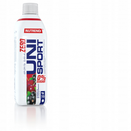 Suplimente alimentare - Nutrend UniSport Zero Cherry  Blackcurrant 1 L   L-Carnitina + L-Alanina + Taurina