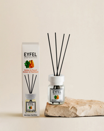 Curatenie si ingrijire casa - Odorizant de Cameră Eyfel cu Bețișoare, 120 ml – Parfum Ambiental, Arome la Alegere