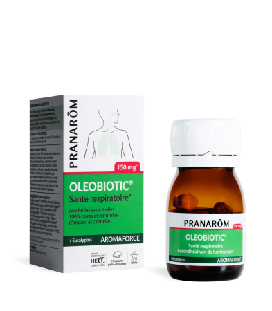 Afectiuni Frecvente - Oleobiotic Respirator x 15 capsule moi Pranarom (supliment alimentar)