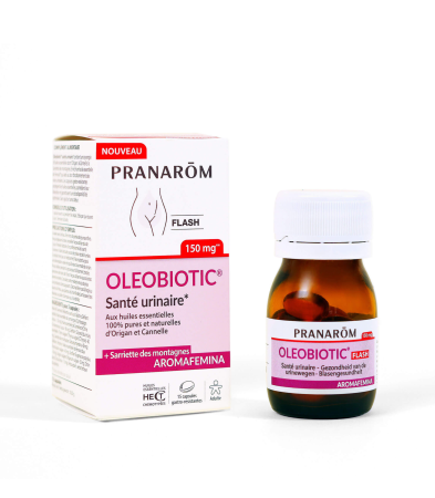Afectiuni Frecvente - Oleobiotic Urinar Flash x 15 capsule moi Pranarom (supliment alimentar)