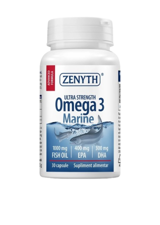 Suplimente alimentare - Omega 3 continut ridicat de EPA (400 mg) si DHA (300 mg) * 30 CPS