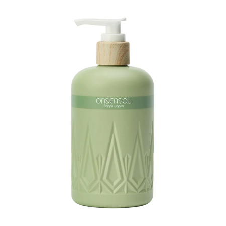 Cosmetice - ONSENSOU Japan Body Cleanser, Gel de Duș 300 ml - Argilă Albă, Alge Onsen și Acid Hialuronic