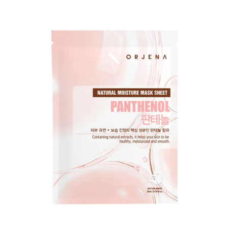 Cosmetice - Orjena Natural Moisture Sheet Mask Panthenol 23 ml - Mască Hidratantă cu Pantenol, Betaină și Allantoin