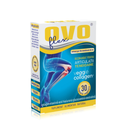 Afectiuni Frecvente - OVOflex - colagen vegetarian din membrana de ou x 30 caps Alchida