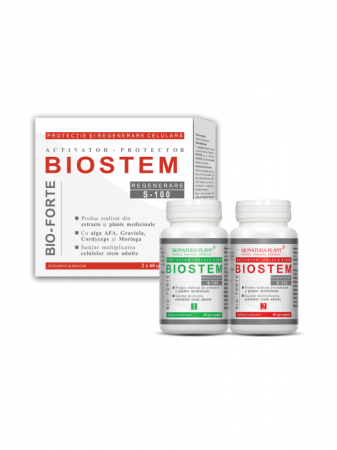 Suplimente - Oncologie - Pachet Biostem Forte (  procesul de producere a Celulelor Stem adulte) * 120 cps