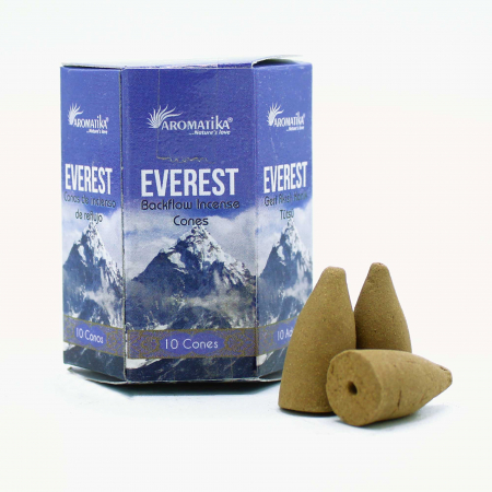 Reduceri/Lichidari de stoc - Pachet de 10 bucati conuri de Tamaie Masala Fum Curgator - Everest