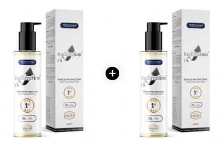 Pachete Promo - Pachet Economic x2 BigErection - Gel150 ml pentru erecții puternice și plăcere intensificată
