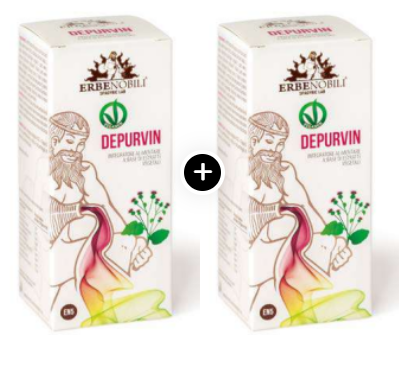 Pachete Promo - Pachet Economic x2 DEPURVIN ( efect depurativ/detox ficat, rinichi, intestin și piele) * 50 ml