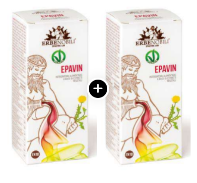 Pachete Promo - Pachet Economic x2  EPAVIN 3 in 1 (Drenaj hepatic + secreție biliară + digestie eficientă) * 50 ML
