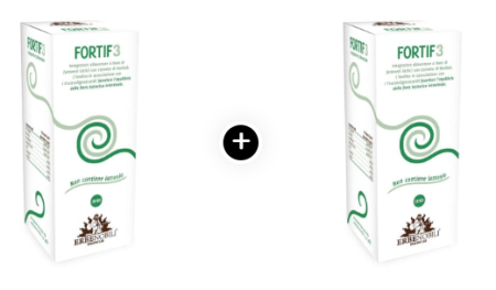 Pachete Promo - Pachet economic x2 FORTIF 3-(Probiotice + Prebiotice COPII > 3 ANI) – sprijin în constipație funcțională, infecții respiratorii recurente și dermatite atopice