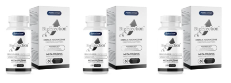Pachete Promo - Pachet Economic x3 Big Erection -Capsule , pentru erecții puternice și de lungă durată, întârzierea ejaculării și potență, 60 Capsule -