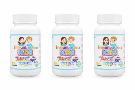 Pachete Promo - Pachet economic x3  ImmunBalance KIDS- Imunitate copii (probiotice +prebiotice+ vitamina C și vitamina D)