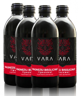 Pachete Promo - Pachet Economic x4 Magneziu Bisglicinat Copii/Adulti Lipozomal Premium -Drogheria Vara- 250 ml- Cirese (ADHD copii/insomnii/agitatie/anxietati)