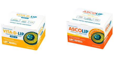 PACHET FAMILIE   3 X Vitamina C Lipozomala 1000 mg LIPOSHELL® + Vitamina D Lipozomala 4000 IU [0]