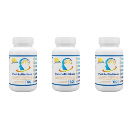Pachete Promo - Pachet economic x3 PszichoBiotikum * 60 cps(complex probiotice pentru anxietati,depresii, stres)
