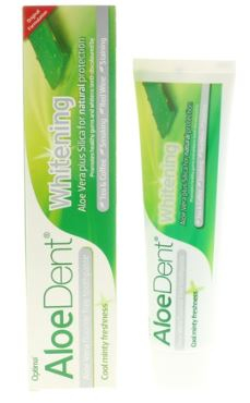 Cosmetice - Pasta de Dinti fara Fluor cu Aloe Vera Whitening Aloe Dent 100ml