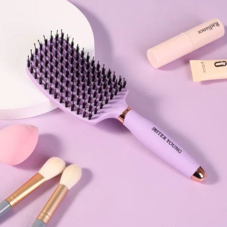 Cosmetice - Perie de păr pentru descurcare cu peri de mistreț OVIA BV Sister Young