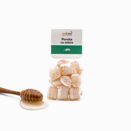Produse Apicole - Pernițe cu miere și pin - 100g